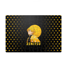 Пазл магнитный 126 элементов с принтом ZENITSU Kimetsu no Yaiba в городе Новоалтайск, полимерный материал с магнитным слоем | 126 деталей, размер изделия —  180*270 мм | demon slayer | kamado | kimetsu no yaiba | nezuko | tanjiro | аниме | гию томиока | зеницу агацума | иноске хашибира | камадо | клинок | корзинная девочка | манга | музан кибуцуджи | незуко | рассекающий демонов | танджиро