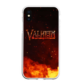 Чехол для iPhone XS Max матовый с принтом Valheim огненный лого в городе Новоалтайск, Силикон | Область печати: задняя сторона чехла, без боковых панелей | fantasy | mmo | valheim | valve | валхейм | вальхейм | викинги | выживалка | игра | королевская битва | ммо | ролевая игра | фэнтази