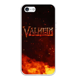 Чехол для iPhone 5/5S матовый с принтом Valheim огненный лого в городе Новоалтайск, Силикон | Область печати: задняя сторона чехла, без боковых панелей | fantasy | mmo | valheim | valve | валхейм | вальхейм | викинги | выживалка | игра | королевская битва | ммо | ролевая игра | фэнтази