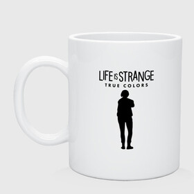 Кружка керамическая с принтом Life is strange: true colors в городе Новоалтайск, керамика | объем — 330 мл, диаметр — 80 мм. Принт наносится на бока кружки, можно сделать два разных изображения | alex | colors | life | strange | true | алекс | жизнь | колорс | лайф | странная | цвета | штука