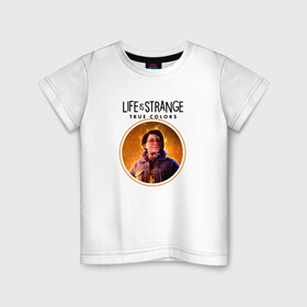 Детская футболка хлопок с принтом ALEX LIFE IsSTRANGE:TRUEcOLORS в городе Новоалтайск, 100% хлопок | круглый вырез горловины, полуприлегающий силуэт, длина до линии бедер | alex | colors | life | strange | true | алекс | жизнь | колорс | лайф | странная | цвета | штука