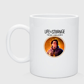Кружка керамическая с принтом ALEX LIFE IsSTRANGE:TRUEcOLORS в городе Новоалтайск, керамика | объем — 330 мл, диаметр — 80 мм. Принт наносится на бока кружки, можно сделать два разных изображения | alex | colors | life | strange | true | алекс | жизнь | колорс | лайф | странная | цвета | штука