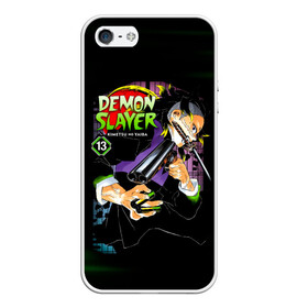 Чехол для iPhone 5/5S матовый с принтом Demon Slayer: Kimetsu no Yaiba в городе Новоалтайск, Силикон | Область печати: задняя сторона чехла, без боковых панелей | Тематика изображения на принте: demon slayer | kamado | kimetsu no yaiba | nezuko | tanjiro | аниме | гию томиока | зеницу агацума | иноске хашибира | камадо | клинок | корзинная девочка | манга | музан кибуцуджи | незуко | рассекающий демонов | танджиро