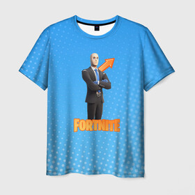 Мужская футболка 3D с принтом Fortnite - Stonks в городе Новоалтайск, 100% полиэфир | прямой крой, круглый вырез горловины, длина до линии бедер | fortnite | fortnite stonks | fortnite стонкс | stonk | stonks | stonks meme | новый скин | скин stonks | скин стонкс | стонкс | стонкс мем | фортнайт | фортнайт скин | фортнайт стонкс