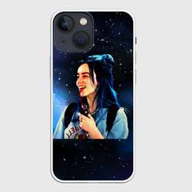 Чехол для iPhone 13 mini с принтом Billy Elish в городе Новоалтайск,  |  | bad guy | billie eilish | билли айлиш | музыка | популярная музыка
