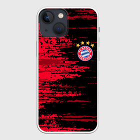 Чехол для iPhone 13 mini с принтом BAYERN MUNCHEN. в городе Новоалтайск,  |  | bayern | bayern munchen | fc bayern | football | football club | sport | бавария | спорт | футбол | футбольный клуб