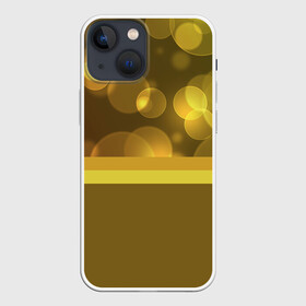 Чехол для iPhone 13 mini с принтом Блики в городе Новоалтайск,  |  | абстракция | блики | круги | линии | полосы | текстура