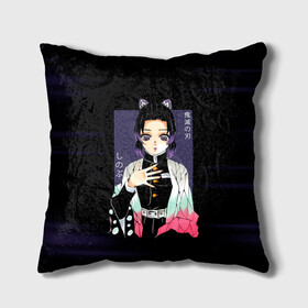 Подушка 3D с принтом Шинобу Кочо Kimetsu no Yaiba в городе Новоалтайск, наволочка – 100% полиэстер, наполнитель – холлофайбер (легкий наполнитель, не вызывает аллергию). | состоит из подушки и наволочки. Наволочка на молнии, легко снимается для стирки | demon slayer | kamado | kimetsu no yaiba | nezuko | tanjiro | аниме | гию томиока | зеницу агацума | иноске хашибира | камадо | клинок | корзинная девочка | манга | музан кибуцуджи | незуко | рассекающий демонов | танджиро