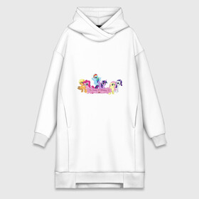 Платье-худи хлопок с принтом My Little Pony Happy Birthday в городе Новоалтайск,  |  | applejack | friendship | mylittlepony | rainbow dash | twilight sparkle | waifu | вайфу | дружба это магия | друзья | кони | моя маленькая пони | мультфильм | пони | радуга | ренбоу деш | эплджек