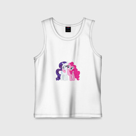 Детская майка хлопок с принтом My Little Pony Pinkie Pie And  в городе Новоалтайск,  |  | applejack | friendship | mylittlepony | rainbow dash | twilight sparkle | waifu | вайфу | дружба это магия | друзья | кони | моя маленькая пони | мультфильм | пони | радуга | ренбоу деш | эплджек