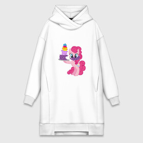Платье-худи хлопок с принтом My Little Pony Pinkie Pie в городе Новоалтайск,  |  | applejack | friendship | mylittlepony | rainbow dash | twilight sparkle | waifu | вайфу | дружба это магия | друзья | кони | моя маленькая пони | мультфильм | пони | радуга | ренбоу деш | эплджек