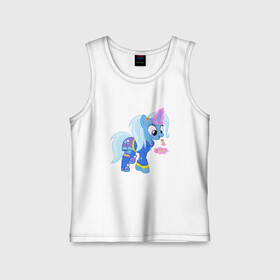 Детская майка хлопок с принтом Пони с рогом в городе Новоалтайск,  |  | applejack | friendship | mylittlepony | rainbow dash | twilight sparkle | waifu | вайфу | дружба это магия | друзья | кони | моя маленькая пони | мультфильм | пони | радуга | ренбоу деш | эплджек