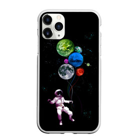 Чехол для iPhone 11 Pro Max матовый с принтом Космонавт Воздушные Планеты в городе Новоалтайск, Силикон |  | alien | earth | galaxy | hello | mars | moon | nasa | space | star | абстракция | вселенная | звезда | земля | космонавт | космос | луна | марс | наса | нло | планета | привет | текстура | узор | шары