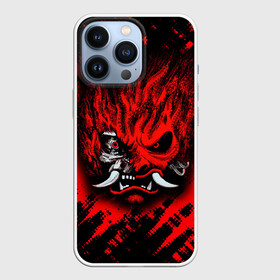 Чехол для iPhone 13 Pro с принтом SAMURAI KEANU REEVES RED в городе Новоалтайск,  |  | Тематика изображения на принте: 2020 | cyberpunk 2077 | future | hack | keanu reeves | night city | samurai | sci fi | trauma team | киану ривз | киберпанк | киберпанк 2077 | логотип | роботы | самураи | фантастика