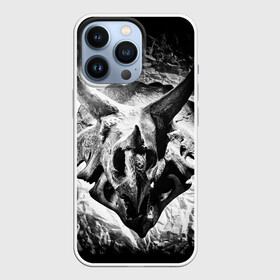 Чехол для iPhone 13 Pro с принтом Трицератопс | Динозавр в городе Новоалтайск,  |  | динозавр | останки | скелет | трицератопс | череп