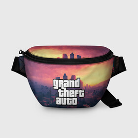 Поясная сумка 3D с принтом Los Santos | GTA в городе Новоалтайск, 100% полиэстер | плотная ткань, ремень с регулируемой длиной, внутри несколько карманов для мелочей, основное отделение и карман с обратной стороны сумки застегиваются на молнию | game | games | grand theft auto | gta | gta rp | san andreas | v | vice city | великое автоворовство | гранд зефт аувто | гта | гта рп | игра | игры