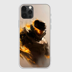 Чехол для iPhone 12 Pro с принтом Spartan in hell | Halo в городе Новоалтайск, силикон | область печати: задняя сторона чехла, без боковых панелей | Тематика изображения на принте: game | games | halo | heilo | master chif | spartan | игра | игры | ковенант | ковенанты | мастер чиф | спартанец | хало | хейло | хэйло