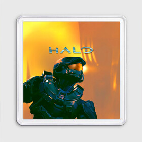 Магнит 55*55 с принтом Мастер Чиф  | Halo в городе Новоалтайск, Пластик | Размер: 65*65 мм; Размер печати: 55*55 мм | Тематика изображения на принте: game | games | halo | heilo | master chif | spartan | игра | игры | ковенант | ковенанты | мастер чиф | спартанец | хало | хейло | хэйло