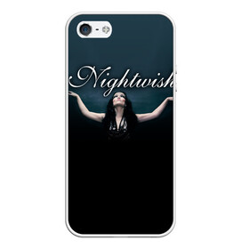 Чехол для iPhone 5/5S матовый с принтом Nightwish with Tarja в городе Новоалтайск, Силикон | Область печати: задняя сторона чехла, без боковых панелей | nightwish | tarja | tarja turanen | turunen | найтвиш | тарья | тарья турунен | турунен