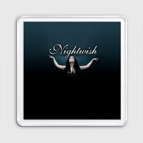 Магнит 55*55 с принтом Nightwish with Tarja в городе Новоалтайск, Пластик | Размер: 65*65 мм; Размер печати: 55*55 мм | nightwish | tarja | tarja turanen | turunen | найтвиш | тарья | тарья турунен | турунен