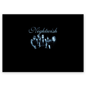 Поздравительная открытка с принтом Nightwish with old members в городе Новоалтайск, 100% бумага | плотность бумаги 280 г/м2, матовая, на обратной стороне линовка и место для марки
 | emppu vuorinen | jukka nevalainen | nightwish | old members | sami vnsk | tarja | tarja turanen | tuomas holopainen | turunen | найтвиш | сами вянскя | тарья | тарья турунен | туомас холопайнен | турунен | эмппу вуоринен | юкка невалайнен
