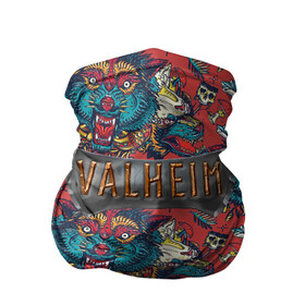 Бандана-труба 3D с принтом Valheim Viking pattern в городе Новоалтайск, 100% полиэстер, ткань с особыми свойствами — Activecool | плотность 150‒180 г/м2; хорошо тянется, но сохраняет форму | fantasy | mmo | valheim | valve | валхейм | вальхейм | викинги | выживалка | игра | королевская битва | ммо | ролевая игра | фэнтази