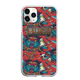 Чехол для iPhone 11 Pro матовый с принтом Valheim Viking pattern в городе Новоалтайск, Силикон |  | fantasy | mmo | valheim | valve | валхейм | вальхейм | викинги | выживалка | игра | королевская битва | ммо | ролевая игра | фэнтази