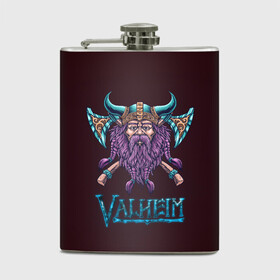 Фляга с принтом Valheim Viking в городе Новоалтайск, металлический корпус | емкость 0,22 л, размер 125 х 94 мм. Виниловая наклейка запечатывается полностью | fantasy | mmo | valheim | valve | валхейм | вальхейм | викинги | выживалка | игра | королевская битва | ммо | ролевая игра | фэнтази