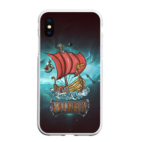 Чехол для iPhone XS Max матовый с принтом Valheim Корабль в городе Новоалтайск, Силикон | Область печати: задняя сторона чехла, без боковых панелей | fantasy | mmo | valheim | valve | валхейм | вальхейм | викинги | выживалка | игра | королевская битва | ммо | ролевая игра | фэнтази