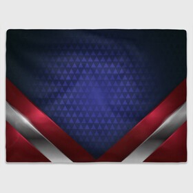 Плед 3D с принтом Blue abstract в городе Новоалтайск, 100% полиэстер | закругленные углы, все края обработаны. Ткань не мнется и не растягивается | luxury | versace | vip | абстракция | версаче | вип | паттерн | роскошь | текстуры