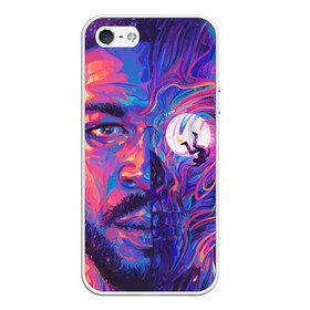 Чехол для iPhone 5/5S матовый с принтом KiD CuDi | КиД КуДи в городе Новоалтайск, Силикон | Область печати: задняя сторона чехла, без боковых панелей | Тематика изображения на принте: bape | bape cudi | bape kid cudi | dape kid | kid cudi | neon | paint | space | байе кид | бейп | бейп кид куди | бейп куди | борода | брызги краски | бэйп | взгляд | голова | кид куди | космос | краска | крупным планом | лицо | луна
