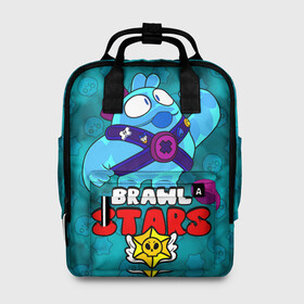 Женский рюкзак 3D с принтом Brawl Stars/Squeak в городе Новоалтайск, 100% полиэстер | лямки с регулируемой длиной, сверху ручки, чтобы рюкзак нести как сумку. Основное отделение закрывается на молнию, как и внешний карман. Внутри два дополнительных кармана, один из которых закрывается на молнию. По бокам два дополнительных кармашка, куда поместится маленькая бутылочка
 | Тематика изображения на принте: belle | brawl stars | kids | squeak | белль | бравл старс | бравлеры | детские игры | детям | логотипы игр | мифический боец | морской бравлер | персонажи игр | сквик | скуик