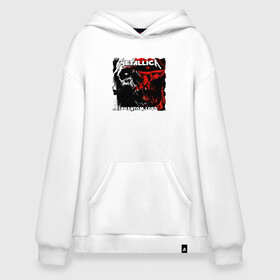 Худи SuperOversize хлопок с принтом METALLICA PHANTOM LORD в городе Новоалтайск, 70% хлопок, 30% полиэстер, мягкий начес внутри | карман-кенгуру, эластичная резинка на манжетах и по нижней кромке, двухслойный капюшон
 | metallica | джеймс хэтфилд | кирк хэмметт | ларс ульрих | роберт трухильо