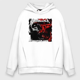Мужское худи Oversize хлопок с принтом METALLICA PHANTOM LORD в городе Новоалтайск, френч-терри — 70% хлопок, 30% полиэстер. Мягкий теплый начес внутри —100% хлопок | боковые карманы, эластичные манжеты и нижняя кромка, капюшон на магнитной кнопке | Тематика изображения на принте: metallica | джеймс хэтфилд | кирк хэмметт | ларс ульрих | роберт трухильо