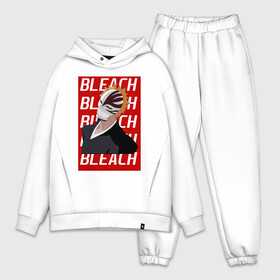 Мужской костюм хлопок OVERSIZE с принтом Режим Пустого (Bleach) в городе Новоалтайск,  |  | anime | bleach | hollow | ichigo | kurosaki | manga | mask | matsumoto | rangiku | samurai | shihoin | yoruichi | аниме | блич | ичиго | йоруичи | куросаки | манга | маска | мацумото | онимэ | рангику | самурай | шихоин