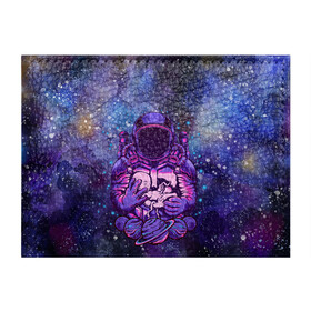 Обложка для студенческого билета с принтом Baby space в городе Новоалтайск, натуральная кожа | Размер: 11*8 см; Печать на всей внешней стороне | Тематика изображения на принте: moon | день космонавтики | звезды | космонавт | космос | луна | небо | планеты