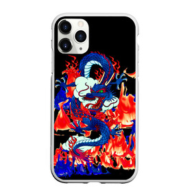 Чехол для iPhone 11 Pro Max матовый с принтом Огненный Дракон в городе Новоалтайск, Силикон |  | Тематика изображения на принте: akatsuki | beast | dragon | fire | акацуки | дракон | животные | зверь | змей | когти | облако | огонь | узор | чб | японский