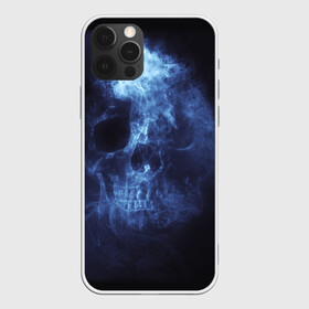 Чехол для iPhone 12 Pro Max с принтом Призрачный череп в городе Новоалтайск, Силикон |  | дым | призрак | призрачный | скелет | туман | череп