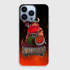 Чехол для iPhone 13 Pro с принтом Valheim викинг в огне в городе Новоалтайск,  |  | fantasy | mmo | valheim | valve | валхейм | вальхейм | викинги | выживалка | игра | королевская битва | ммо | ролевая игра | фэнтази