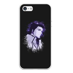 Чехол для iPhone 5/5S матовый с принтом Sosuke Aizen. Bleach в городе Новоалтайск, Силикон | Область печати: задняя сторона чехла, без боковых панелей | 13 | bleach | hollow | shinigami | айзен | барраган | блич | бьякуя | гин | готей | гриммджоу | душ | зараки | исидо | ичибей | ичиго | ичимару | йоруичи | квинси | кенпачи | койот | король | кучики | мундо | нойтра