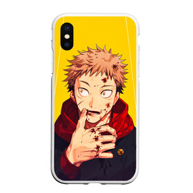 Чехол для iPhone XS Max матовый с принтом Магическая битва | Jujutsu kai в городе Новоалтайск, Силикон | Область печати: задняя сторона чехла, без боковых панелей | anime | jujutsu kaisen | manga | sorcery fight | аниме | годжо сатору | итадори юдзи | магическая битва | манга