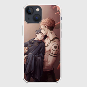 Чехол для iPhone 13 mini с принтом Магическая битва | Jujutsu kai в городе Новоалтайск,  |  | anime | jujutsu kaisen | manga | sorcery fight | аниме | годжо сатору | итадори юдзи | магическая битва | манга
