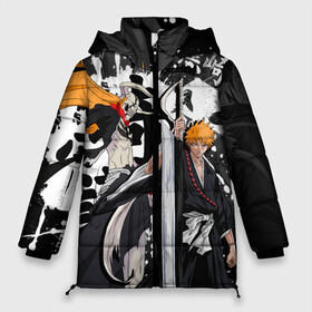Женская зимняя куртка Oversize с принтом Bleach в городе Новоалтайск, верх — 100% полиэстер; подкладка — 100% полиэстер; утеплитель — 100% полиэстер | длина ниже бедра, силуэт Оверсайз. Есть воротник-стойка, отстегивающийся капюшон и ветрозащитная планка. 

Боковые карманы с листочкой на кнопках и внутренний карман на молнии | bleach | hollow | ichigo | аниме | блич | ичиго куросаки | манга | маска | пустой