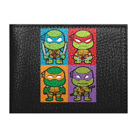 Обложка для студенческого билета с принтом Ninja Turtles в городе Новоалтайск, натуральная кожа | Размер: 11*8 см; Печать на всей внешней стороне | Тематика изображения на принте: donatello | leonardo | michelangelo | ninja | pizza | raphael | turtles | донателло | животные | карате | комикс | комиксы | леонардо | микеланджело | мультфильм | мутант | мутанты | ниндзя | пицца | рафаэль | сплинтер | супергерой