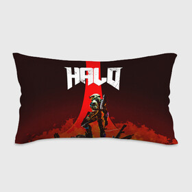 Подушка 3D антистресс с принтом HALO x DOOM в городе Новоалтайск, наволочка — 100% полиэстер, наполнитель — вспененный полистирол | состоит из подушки и наволочки на молнии | doom | game | games | halo | heilo | master chif | spartan | дум | игра | игры | ковенант | ковенанты | мастер чиф | спартанец | хало | хейло | хэйло