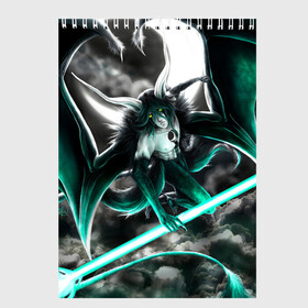Скетчбук с принтом Ulquiorra Schiffer Bleach в городе Новоалтайск, 100% бумага
 | 48 листов, плотность листов — 100 г/м2, плотность картонной обложки — 250 г/м2. Листы скреплены сверху удобной пружинной спиралью | anime | archangel | art | aurora | bleach | manga | schiffer | ulquiorra | аниме | арт | блич | манга