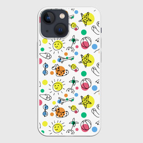 Чехол для iPhone 13 mini с принтом Отдых в городе Новоалтайск,  |  | Тематика изображения на принте: лето | море | отдых | пляж | туризм