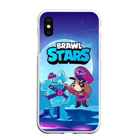 Чехол для iPhone XS Max матовый с принтом Сквик Squeak и Генерал Гавс  в городе Новоалтайск, Силикон | Область печати: задняя сторона чехла, без боковых панелей | Тематика изображения на принте: brawl | brawl stars | brawlstars | brawl_stars | jessie | squeak | бравл | бравлер руффс | бравлстарс | генерал гавс | писк | сквик