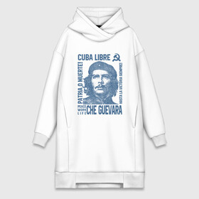 Платье-худи хлопок с принтом Чегевара в городе Новоалтайск,  |  | che | che guevara | куба | революция | чегевара | чегивара | чигевара. | чигивара