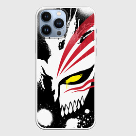 Чехол для iPhone 13 Pro Max с принтом БЛИЧ МАСКА ИЧИГО ПУСТОГО в городе Новоалтайск,  |  | Тематика изображения на принте: bleach | bleach logo | блич | блич ичиго | блич куросаки | блич логотип | блич маска | блич маска пустого | ичиго | ичиго куросаки | ичиго пустой | куросаки | куросаки ичиго | маска пустого | пустой | шинигами